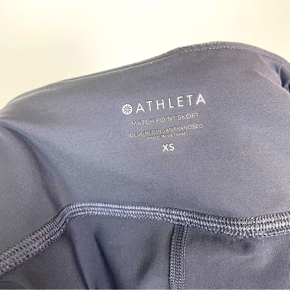 Athleta Women’s Match Point Skort XS Golf Outdoors Athletic Gray Summer Fitness - Picture 2 of 10